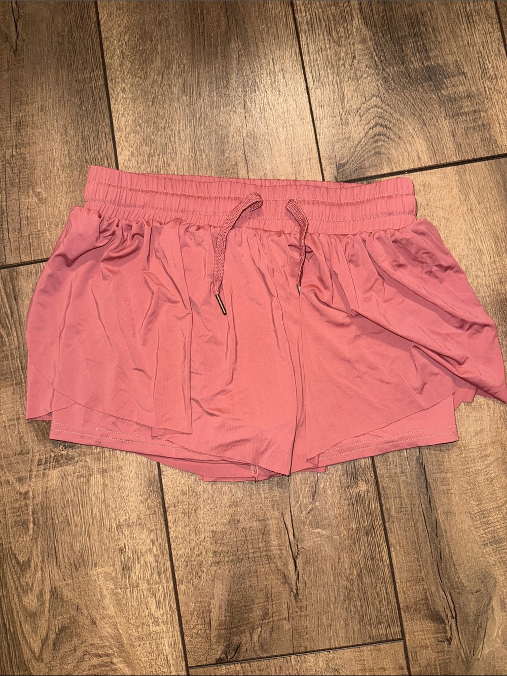 NWOT Women's Pink Drawstring Athletic Shorts